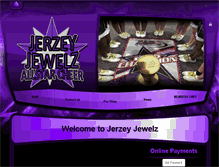 Tablet Screenshot of jerzeyjewelzallstar.com